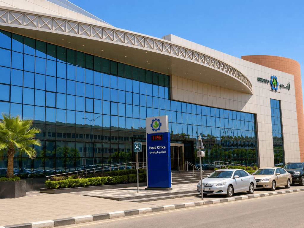 01 واجهة زجاجية بنمط هندسي مطبوع